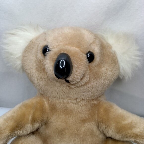 Koala Bear Mom And Baby Stuffed Animal Pair Australia Vintage Plush Toy Korea - Picture 15 of 16